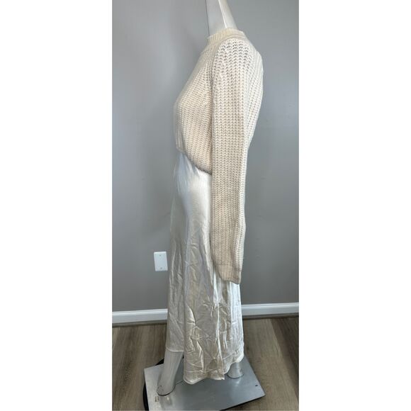 DH NEW YORK Ren Sweater Dress In Ivory Size XS $250 - Picture 8 of 11